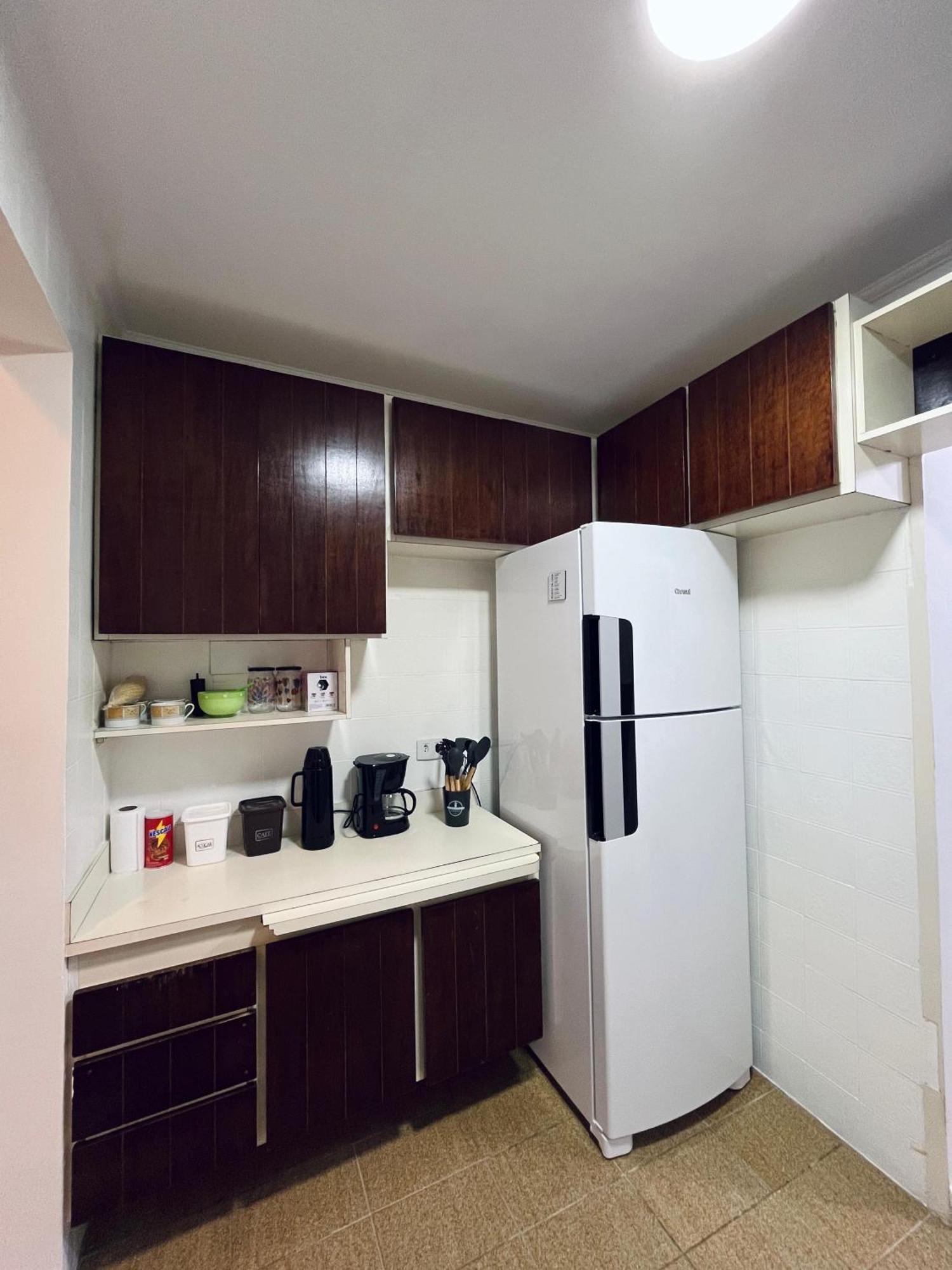 Apartamento Charmoso A 400Mts Da Praia Da Enseada Guarujá Kültér fotó